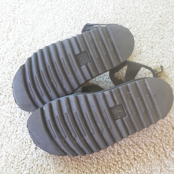 Doc Martens Blaire Strappy Leather Platform Sandals - Picture 7 of 8